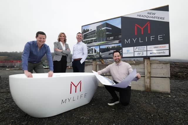 MyLife Bathrooms announces £15 million expansion with new headquarters in Newry